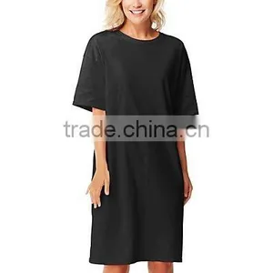 High Quality Women Fashion Sexy Sleep Shirt for Ladies Women's Sleep Shirt for Woman Wholesale Custom thumbnail-3