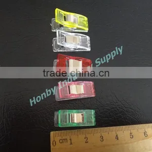 Hand Sewing Fabric Binding 27mm Translucent Quilting Sewing Plastic Wonder Clip thumbnail-1