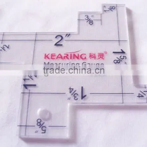 Kearing Brand Inch Plastic Sandwich Line Measuring Gauge #5601 thumbnail-3