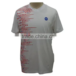 New Design White Hot Selling Cotton T-shirt thumbnail-1