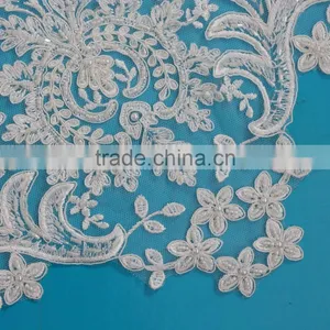 Golden Embroidery Collar Trims Sewing On Patches thumbnail-3