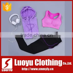 Fashion Yoga Bra Gym Wear Suits for Ladies thumbnail-1