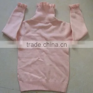 Kids Knitting Turtleneck Sweater Patterns Wholesale(BKNK5266) thumbnail-5