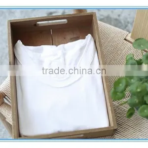 Casual Short Sleeve Viscose Spandex White Plain Design T Shirt For Women thumbnail-5