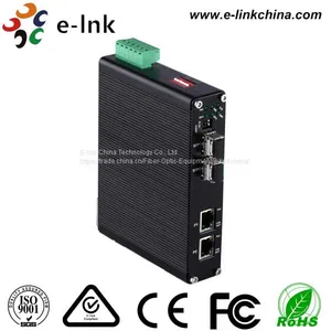 Само-конфигурируемый защищенный Ethernet-коммутатор с 2 портами 10/100/1000BASE-T и 2 портами 1000BASE-FX SFP thumbnail-5