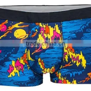 New Style Colorful Men Underwear Boxer Briefs thumbnail-1
