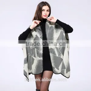 Scarf Luxury Brand Scarf Women New Winter Worn on Both Sides of Europe and the Original Single Print Cashmere Shawl Cloak Ethnic thumbnail-4