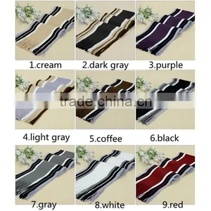 New Arrival Cheap Price High Quality Wool Knitting Design Men's Winter Warm Scarf thumbnail-6
