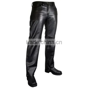 MEN LEATHER PANTS / CUSTOM MADE MENS LEATHER PANTS thumbnail-5