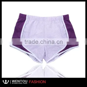 Hot Sale Monogrammed Seersucker Running Shorts thumbnail-1
