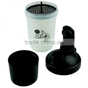 16 oz The Cyclone Sports Shaker Cup - Features Strainer Screen, Screw-on Compartment and Comes With Your Logo thumbnail-5