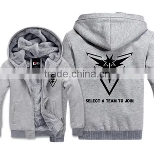 2014 Wholesale Latest Design Pokemon Pikachu Custom Sweatshirt Hoodies thumbnail-3