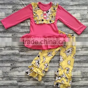 Bulk Wholesale Kids Clothing Casual Girls Dresses and Pants 2pcs Set thumbnail-1