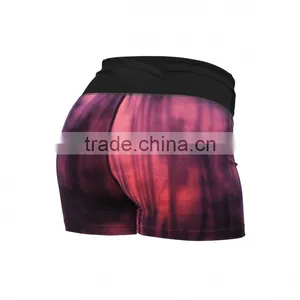 Gym Shorts Hotpants High Waisted Shorts Sublimation Shorts Sexy For Women thumbnail-4