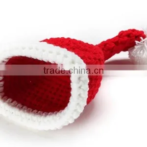 Wholesale Autumn and Winter Season Snow Christmas Hat + Pants+ Shoe 3 Pieces/set for Baby and Child thumbnail-3