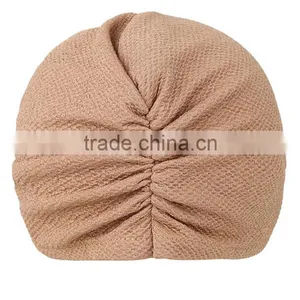 2017 Spring and Summer Europe and the United States Trade India Headscarf Hat Head Cap Bowknot Pineapple Flower Muslim Cap thumbnail-4