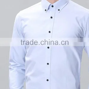 Long Sleeve Fancy Dress Shirts for Men Official Shirts for Men thumbnail-3