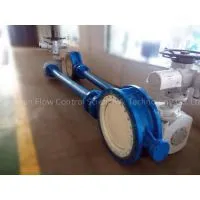 Electric Extended Stem Metal Seated Butterfly Valve thumbnail-1