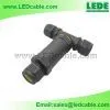 IP68 Waterproof 3-Pole T-Splitter Connector thumbnail-1