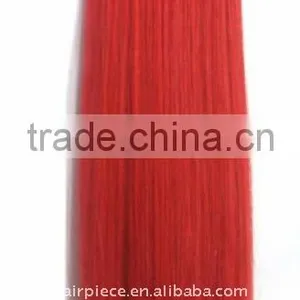 Red Remy Straight Human Hair Weft/hair Weaves Extensions thumbnail-1