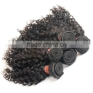 100% Human Braiding Hair Kinky Culry Virgin Hair Mongolian Afro Kinky Human Hair For Braiding thumbnail-4