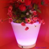 Illuminated Led Light Flower Pots thumbnail-1