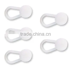 25 Pack Waistband Extender Set -5 White Button,5 Black Button,5 Spring Metal Button,5 Cotton Hook,5 Cotton Button Extenders thumbnail-2