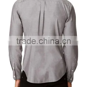 Fashion New Mens Pure Colour Luxury Mens Sexy Slim Fit Formal Shirts Tops thumbnail-3
