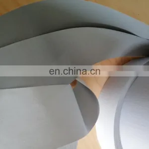 High Visibility Silver Polyester Reflective Clear Material Fabric Tape thumbnail-2