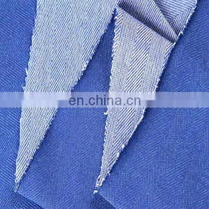 Cotton Polyester Stretch Denim Indigo Blue Denim With 10oz Denim Fabric Stock thumbnail-5