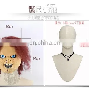 Halloween Horror Mask Chucky Doll thumbnail-5