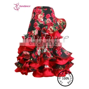 2015 Fashion Dance Clothes Flower For Women/Girls S-230 thumbnail-1