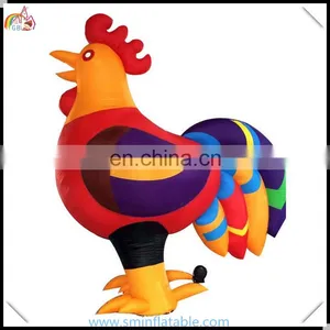 2017 Promotion Mascot Inflatable Chicken Model, Advertising Inflatable Rooster Shape, Cock Replica for Outdoor Activity Event thumbnail-3