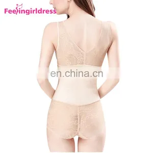 Wholesale Price Price Nude V Neck Sleeveless Nylon Women Underwear Body Shaper Slimming thumbnail-4