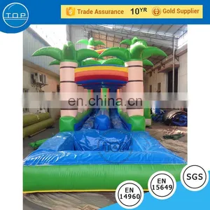 TOP INFLATABLES Hot Selling 2017 Giant Inflatable Water Slide for Adult thumbnail-1