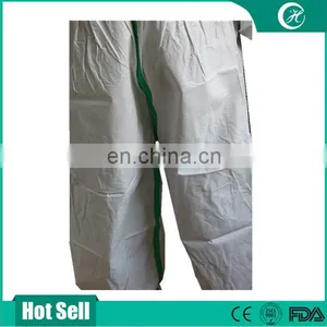Waterproof Green Seal Strip Safety Disposable Coverall thumbnail-5