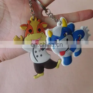 2016 High Quality Soft Pvc Keychain With Embossed Animals Logo thumbnail-2