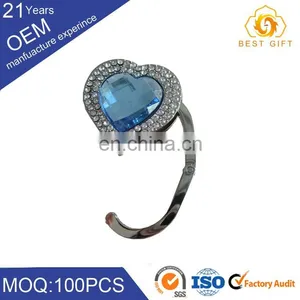Custom Foldable Table Bag Hook Hunger for Ladies Hand Bag Purse thumbnail-3