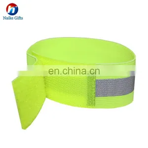 High Visibility and Safety Elastic Reflective Wristband/Reflective Armband thumbnail-4