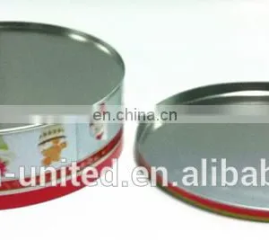 Middle Round Christmas Cake Tin Box thumbnail-4