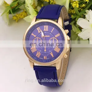 Alloy Case Quartz Watch With Leather for Mens thumbnail-1
