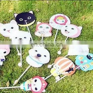 Cute Shape Plastic Hand PP Fan thumbnail-1