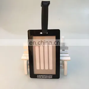 Custom Waterproof 3D Soft PVC Travel Luggage Tag With Plastic Buckle thumbnail-6