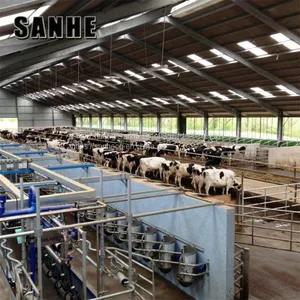 Cow Home Steel Structure Farm Shed for Cattle thumbnail-1