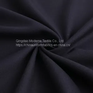 High Quality Plain Weave Polyester Viscose TR Suiting Fabric thumbnail-3