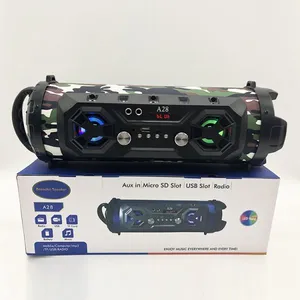 Portable Karaoke Super Bass Bazooka Speaker FM Radio Phone Holder USB 360 Degrees Surround Speaker thumbnail-3