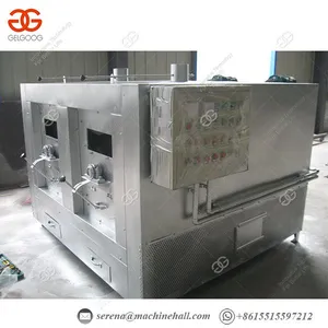 Home Nut Roasting Machines 60 - 80 Kg/h Commercial Peanut Roasting Machine thumbnail-1