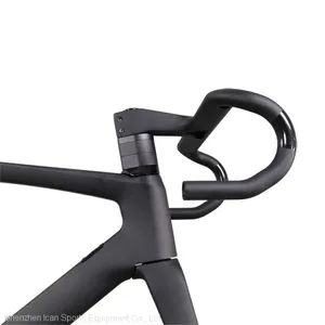 Wholesale Light T700+T800 AERO Disc Carbon Road Frame for Road Bicycles thumbnail-4