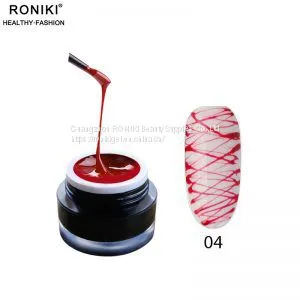 RONIKI Spider Gel,Nail Art Gel,Spider Gel Polish,Nail Painting Color Gel thumbnail-3