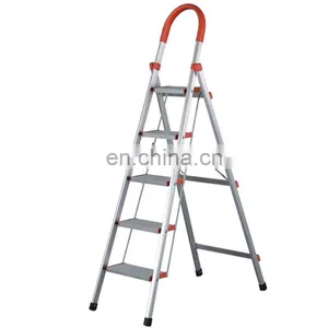 Aluminium Folding Portable Ladder With Anti-slip Rubber Pad thumbnail-1